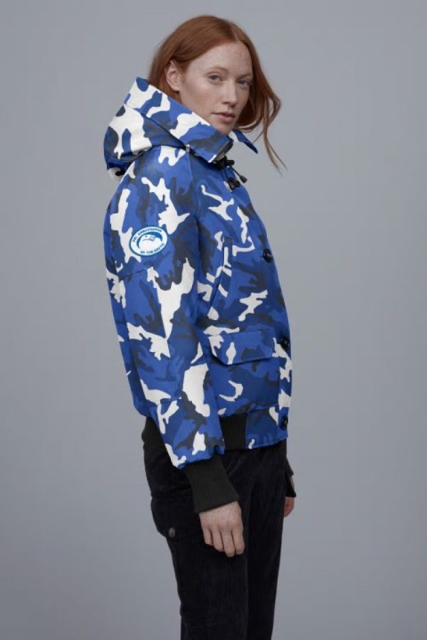 Veste Bombers Canada Goose PBI Chilliwack Femme Bleu