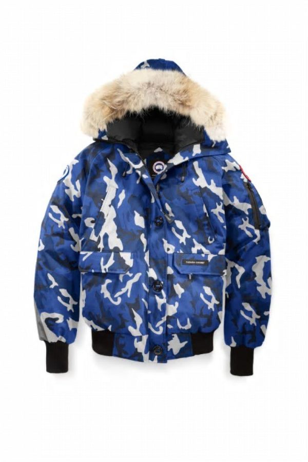 Veste Bombers Canada Goose PBI Chilliwack Femme Bleu