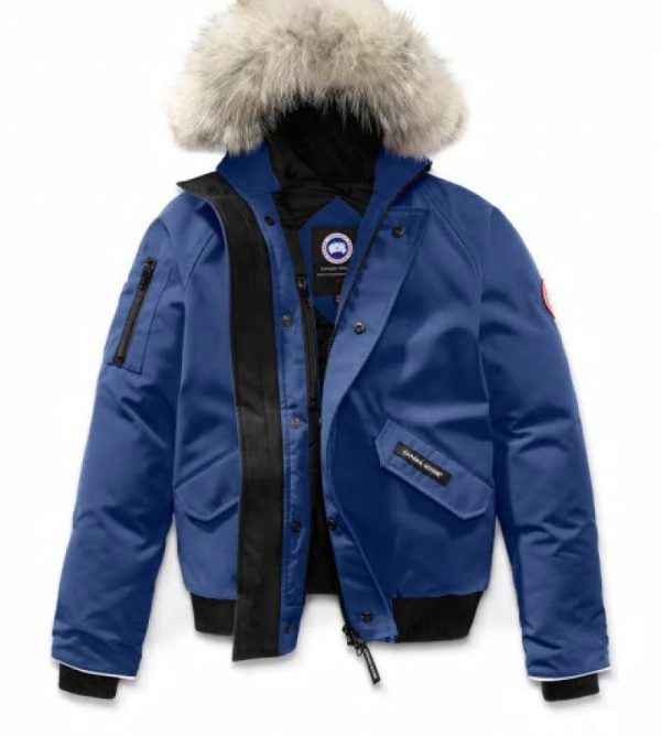 Veste Bombers Canada Goose Rundle Enfant Bleu