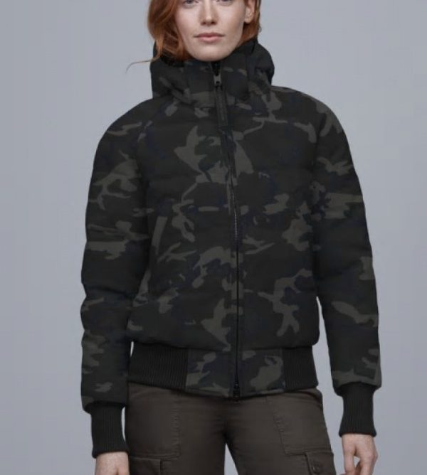 Veste Bombers Canada Goose Savona Femme Noir