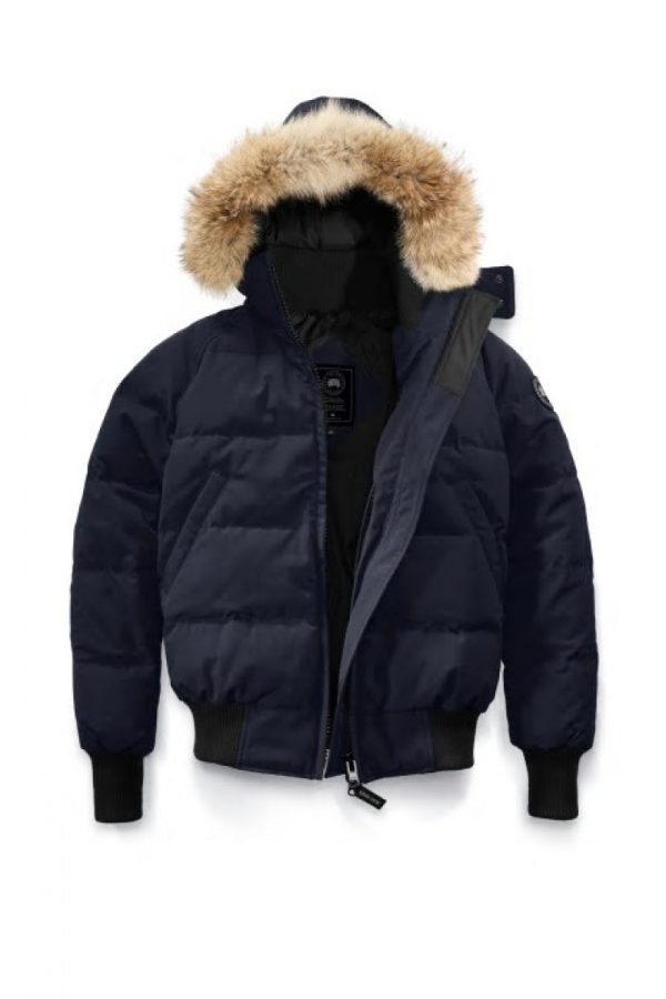 Veste Bombers Canada Goose Savona Femme Bleu