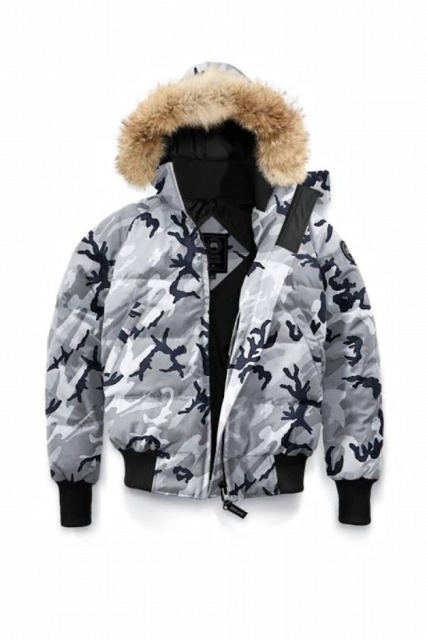 Veste Bombers Canada Goose Savona Femme Grise