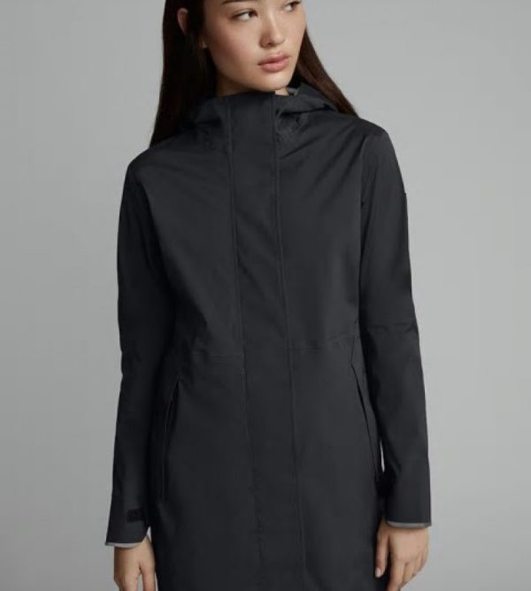 Vestes De Pluie Canada Goose Black Label Femme Noir