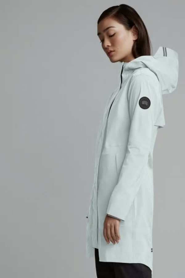 Vestes De Pluie Canada Goose Black Label Femme Vert Clair