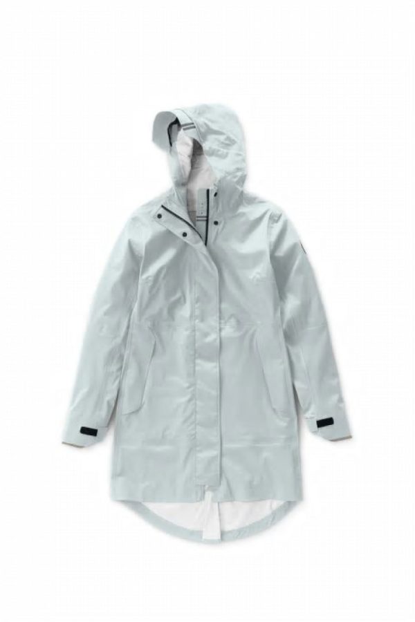 Vestes De Pluie Canada Goose Black Label Femme Vert Clair