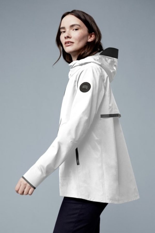 Vestes De Pluie Canada Goose Black Label Femme Blanche