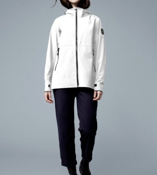 Vestes De Pluie Canada Goose Black Label Femme Blanche