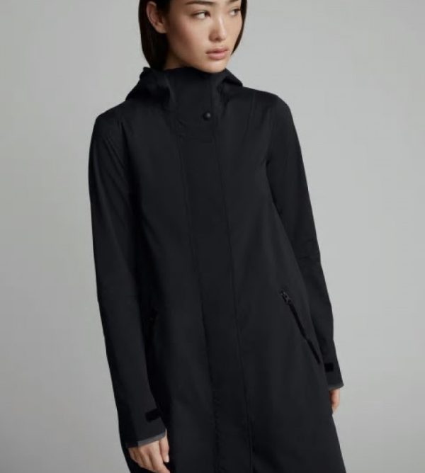 Vestes De Pluie Canada Goose Black Label Femme Noir