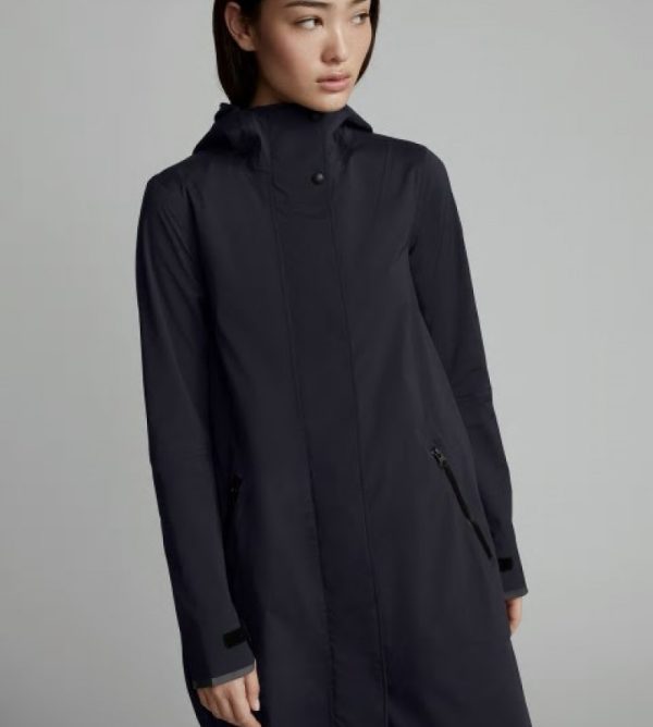 Vestes De Pluie Canada Goose Black Label Femme Bleu Marine