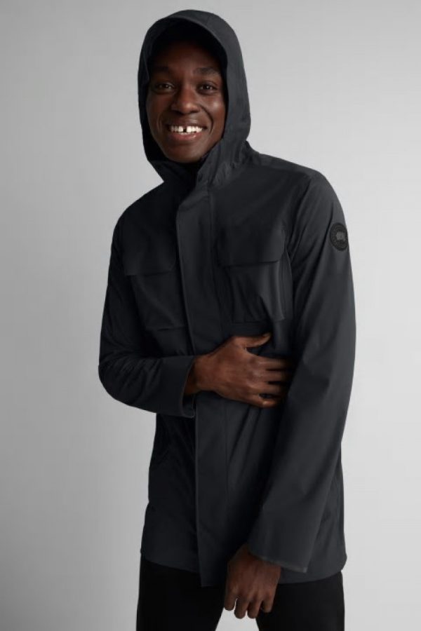 Vestes De Pluie Canada Goose Black Label Homme Noir