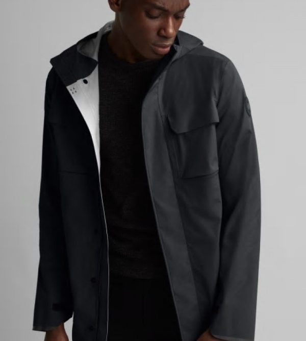 Vestes De Pluie Canada Goose Black Label Homme Noir