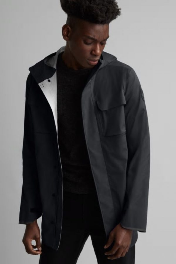 Vestes De Pluie Canada Goose Black Label Homme Noir