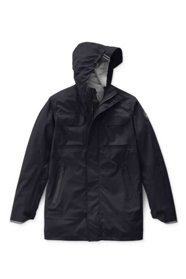 Vestes De Pluie Canada Goose Black Label Homme Bleu Marine