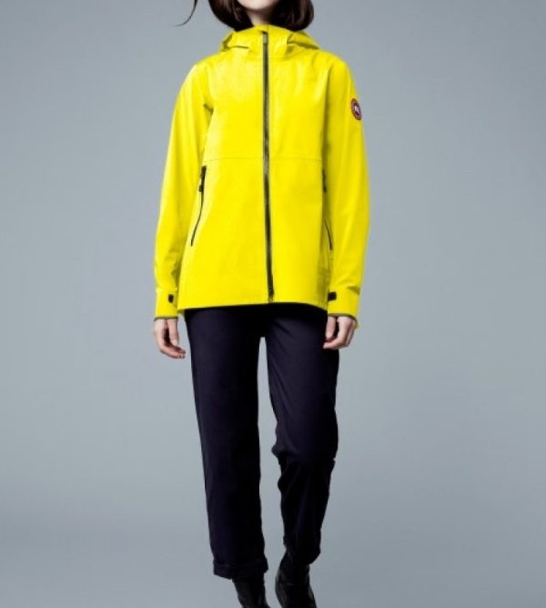 Vestes De Pluie Canada Goose Kenora Femme Jaune