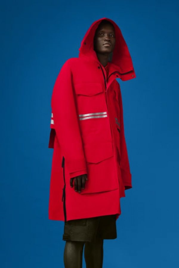 Vestes De Pluie Canada Goose Mogan Homme Rouge