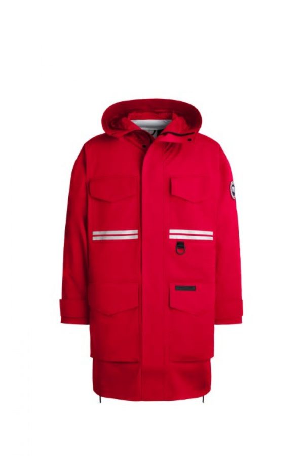 Vestes De Pluie Canada Goose Mogan Homme Rouge