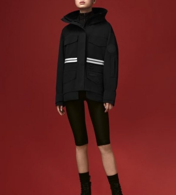 Vestes De Pluie Canada Goose Mordaga Femme Noir