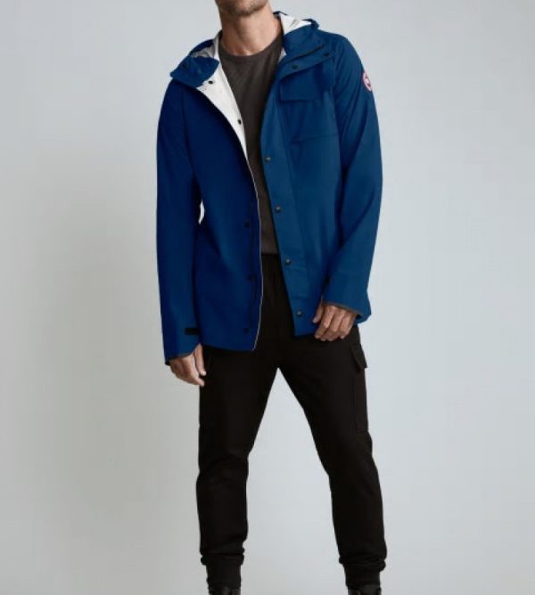 Vestes De Pluie Canada Goose Nanaimo Homme Bleu Foncé