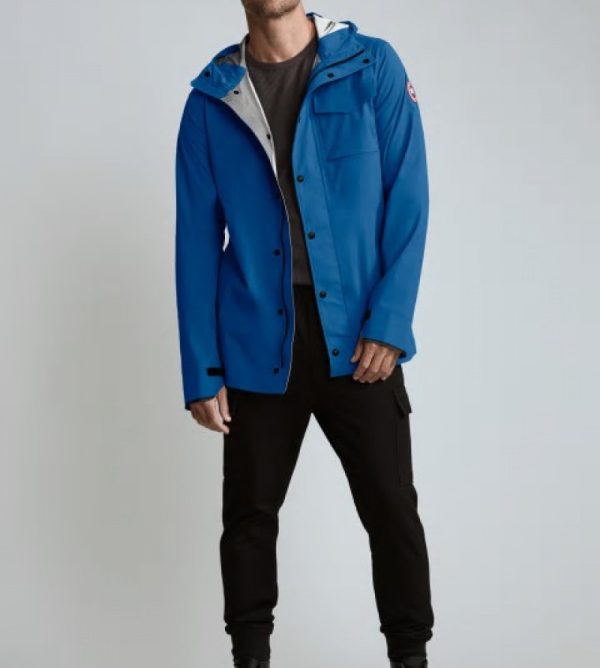 Vestes De Pluie Canada Goose Nanaimo Homme Bleu Foncé