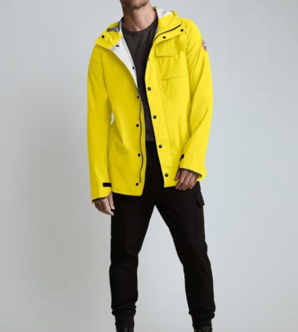 Vestes De Pluie Canada Goose Nanaimo Homme Jaune