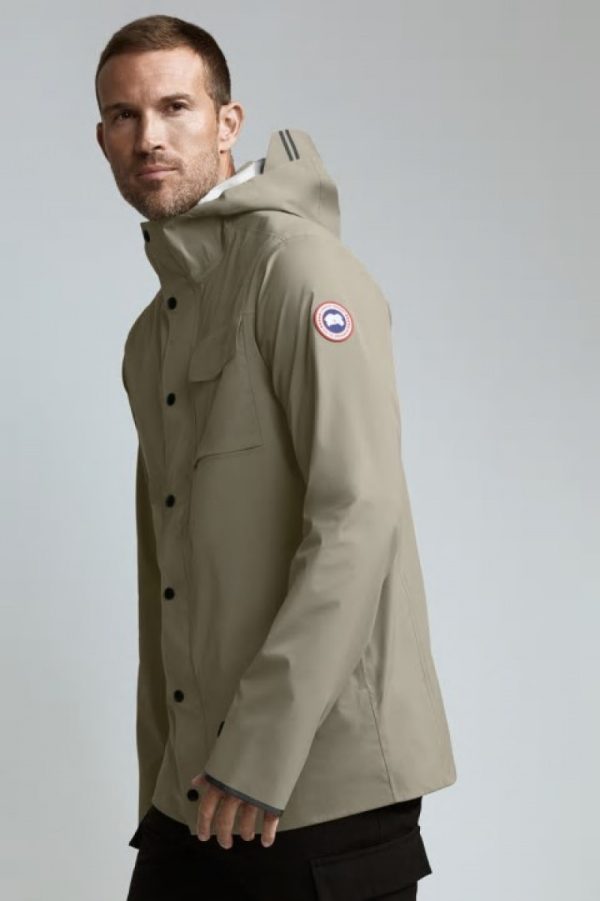 Vestes De Pluie Canada Goose Nanaimo Homme Bleu