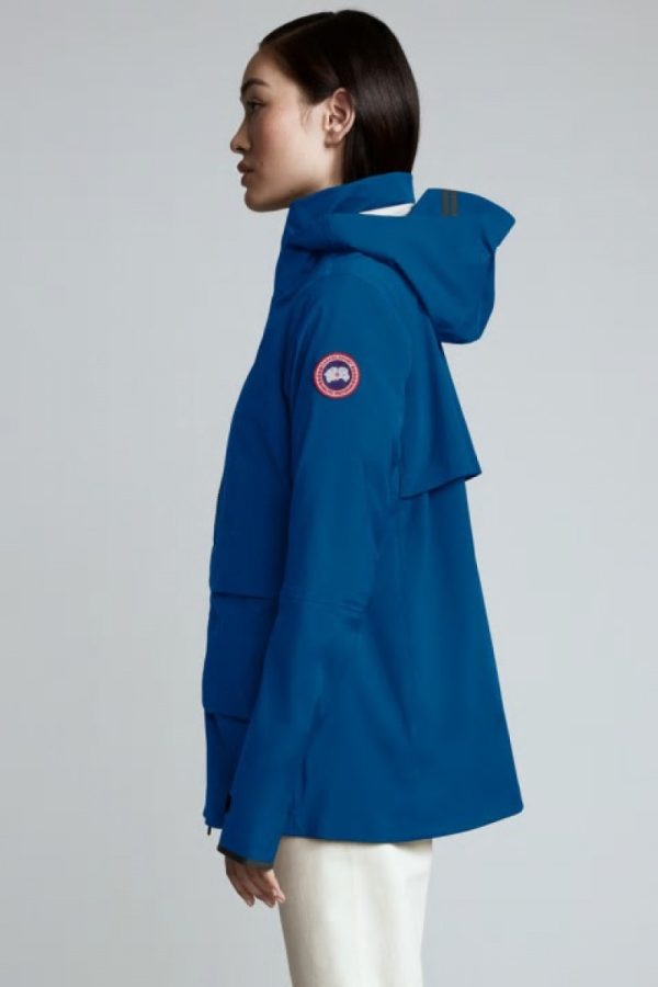 Vestes De Pluie Canada Goose Pacifica Femme Bleu Foncé