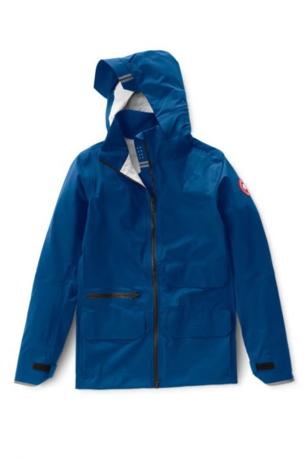 Vestes De Pluie Canada Goose Pacifica Femme Bleu Foncé