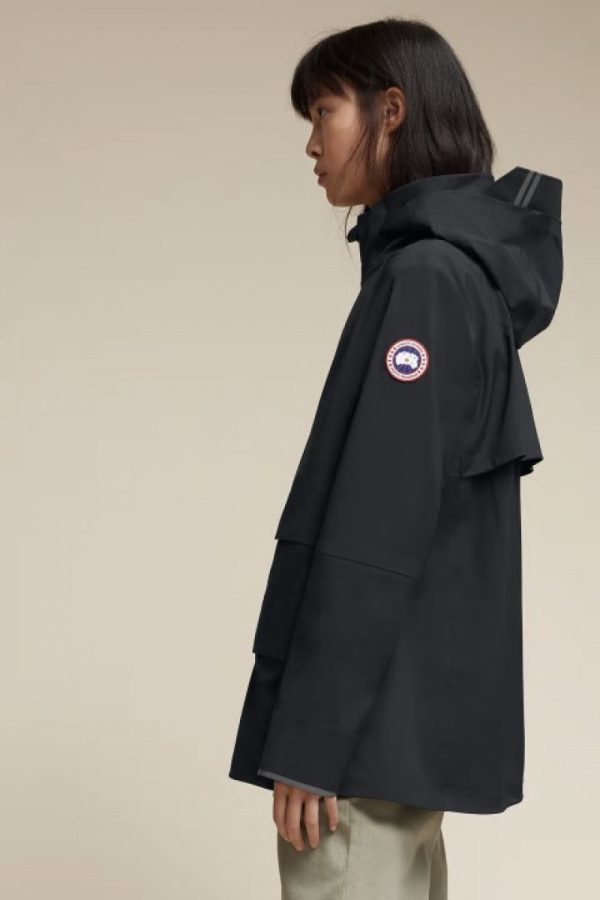 Vestes De Pluie Canada Goose Pacifica Femme Noir