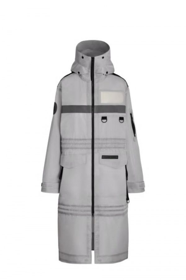 Vestes De Pluie Canada Goose Resolute Femme Grise