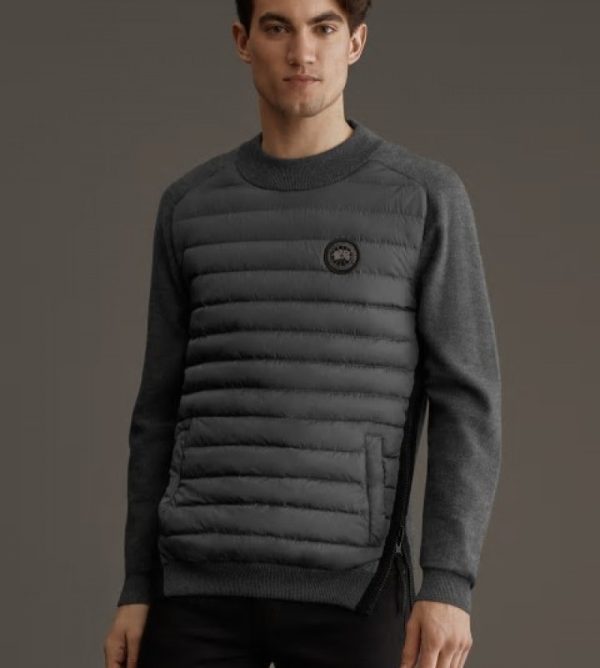 Vestes D’hiver Canada Goose Black Label Homme Grise