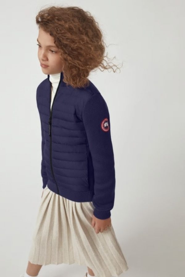 Vestes D’hiver Canada Goose HyBridge Enfant Bleu Marine