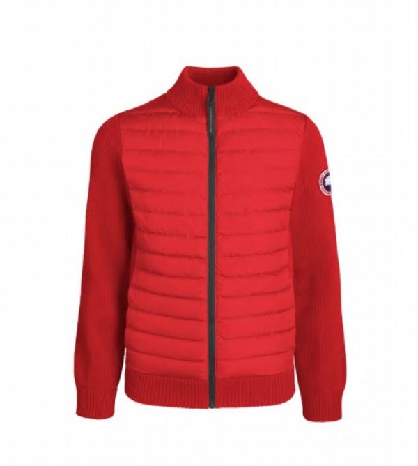 Vestes D’hiver Canada Goose HyBridge Enfant Rouge