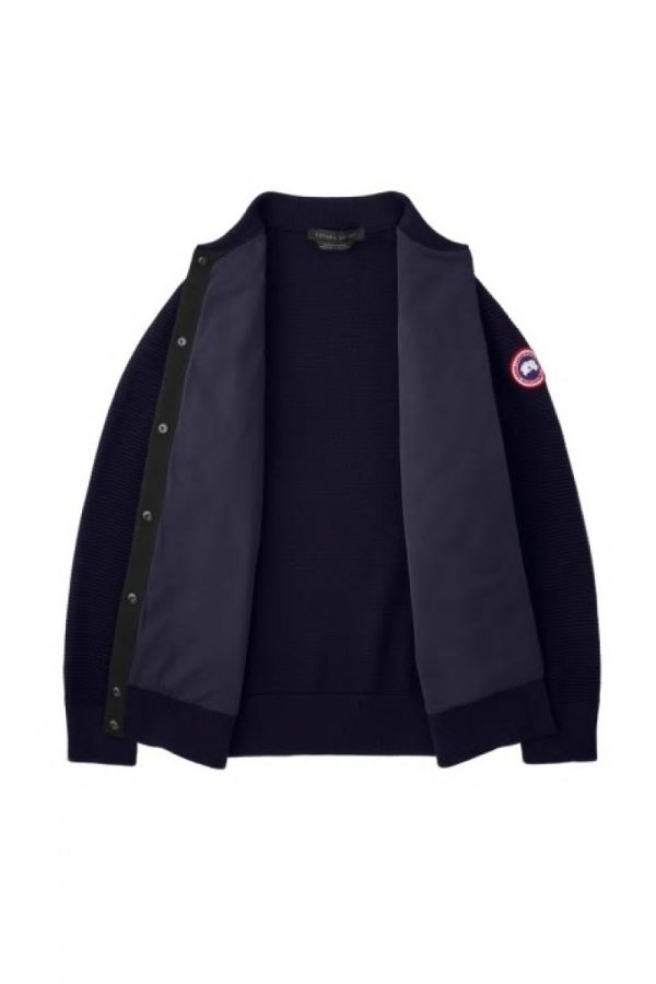 Vestes D’hiver Canada Goose HyBridge Femme Bleu Marine