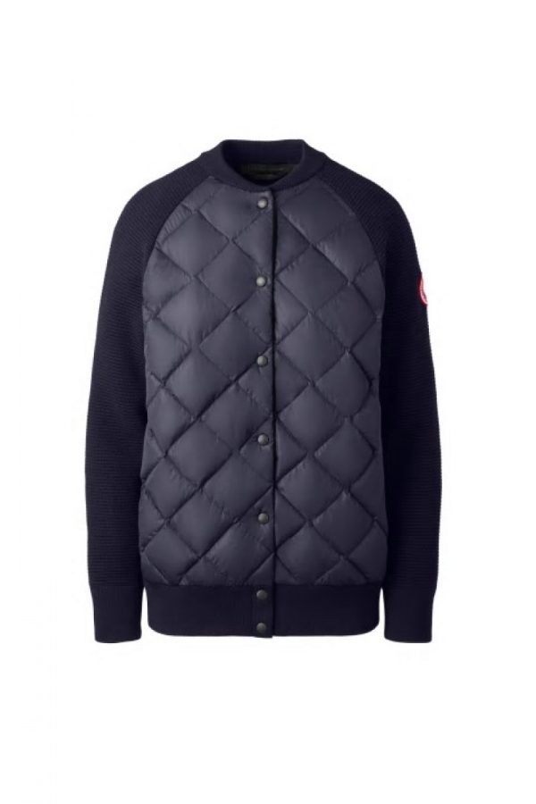 Vestes D’hiver Canada Goose HyBridge Femme Bleu Marine