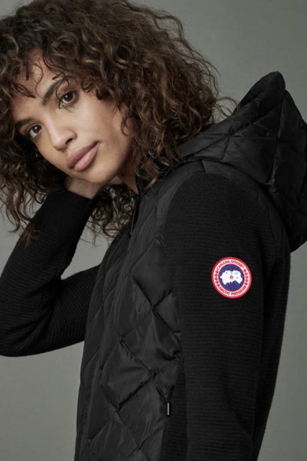 Vestes D’hiver Canada Goose HyBridge Femme Noir