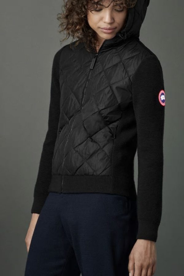 Vestes D’hiver Canada Goose HyBridge Femme Noir