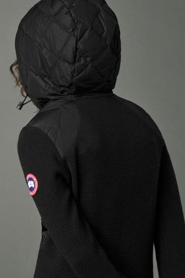 Vestes D’hiver Canada Goose HyBridge Femme Noir