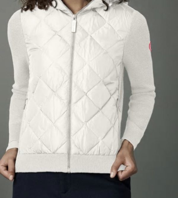 Vestes D’hiver Canada Goose HyBridge Femme Blanche