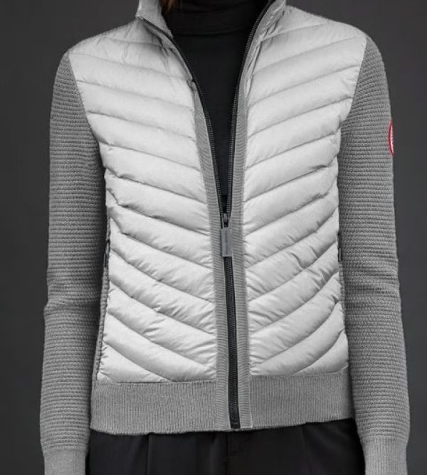 Vestes D’hiver Canada Goose HyBridge Femme Argent