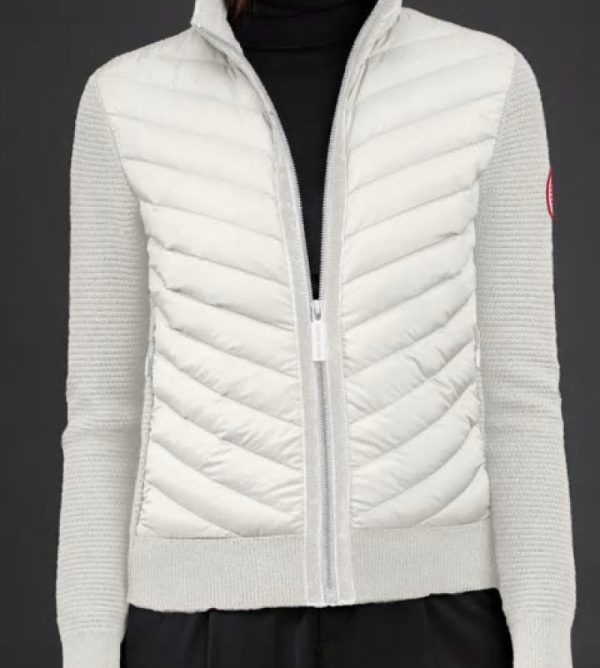 Vestes D’hiver Canada Goose HyBridge Femme Blanche