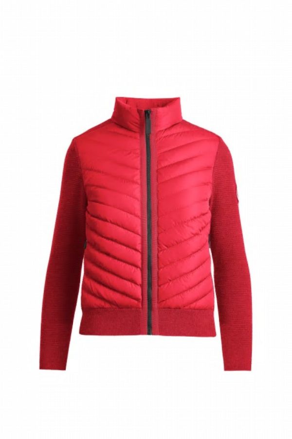 Vestes D’hiver Canada Goose HyBridge Femme Rouge