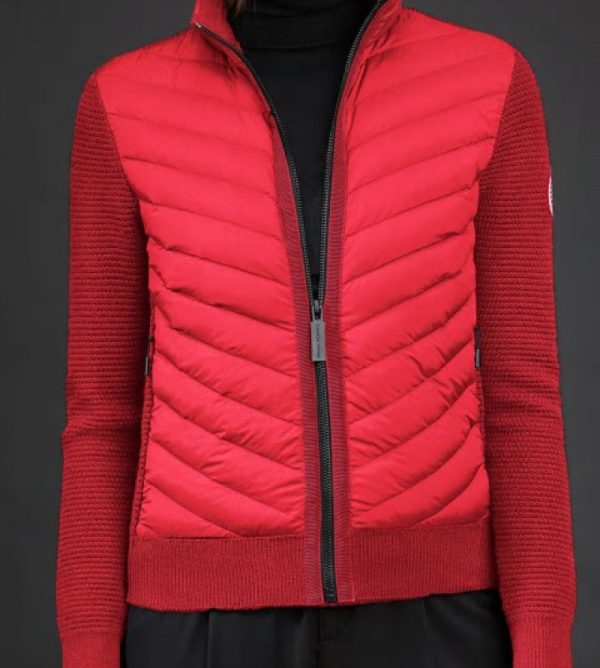 Vestes D’hiver Canada Goose HyBridge Femme Rouge