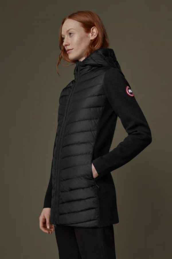 Vestes D’hiver Canada Goose HyBridge Femme Noir