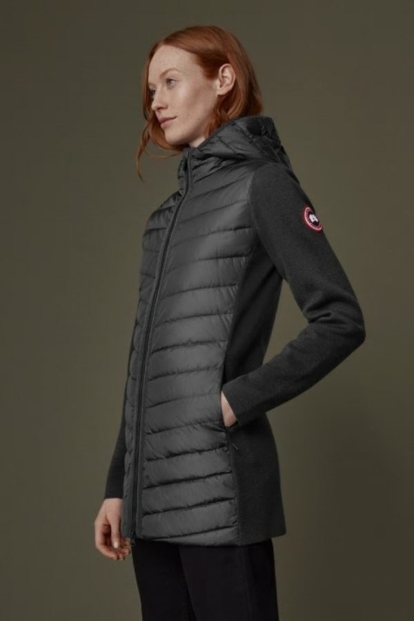 Vestes D’hiver Canada Goose HyBridge Femme Grise