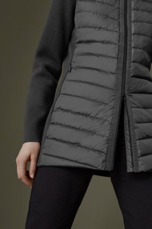 Vestes D’hiver Canada Goose HyBridge Femme Grise