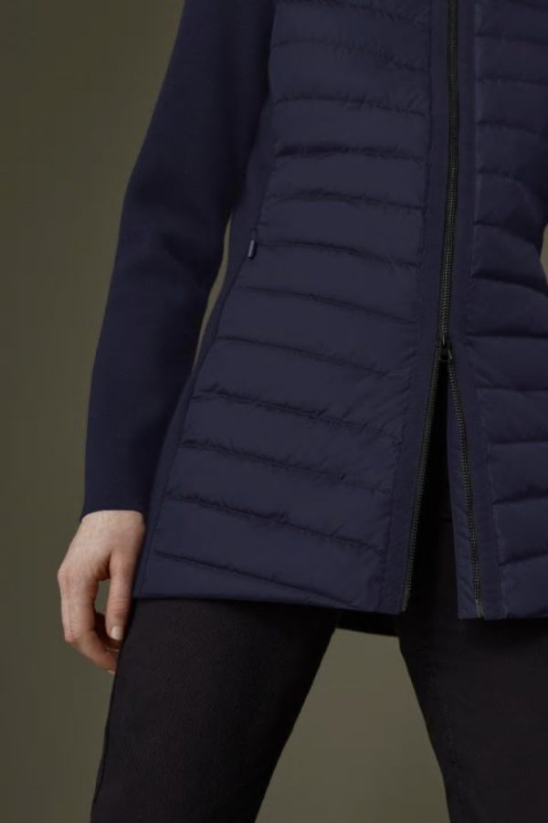 Vestes D’hiver Canada Goose HyBridge Femme Bleu Marine