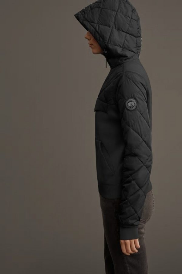 Vestes D’hiver Canada Goose HyBridge Femme Noir