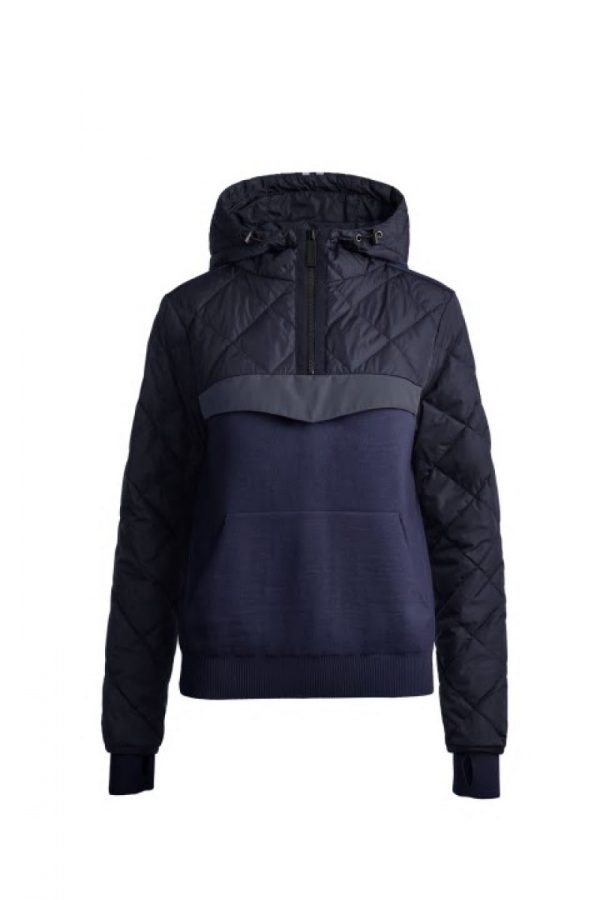 Vestes D’hiver Canada Goose HyBridge Femme Bleu Marine