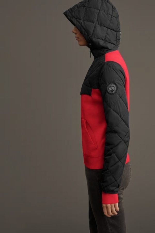 Vestes D’hiver Canada Goose HyBridge Femme Rouge