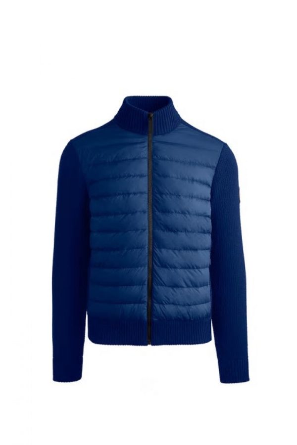 Vestes D’hiver Canada Goose HyBridge Homme Bleu Foncé